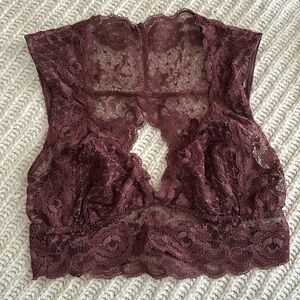 Free people lace bralette